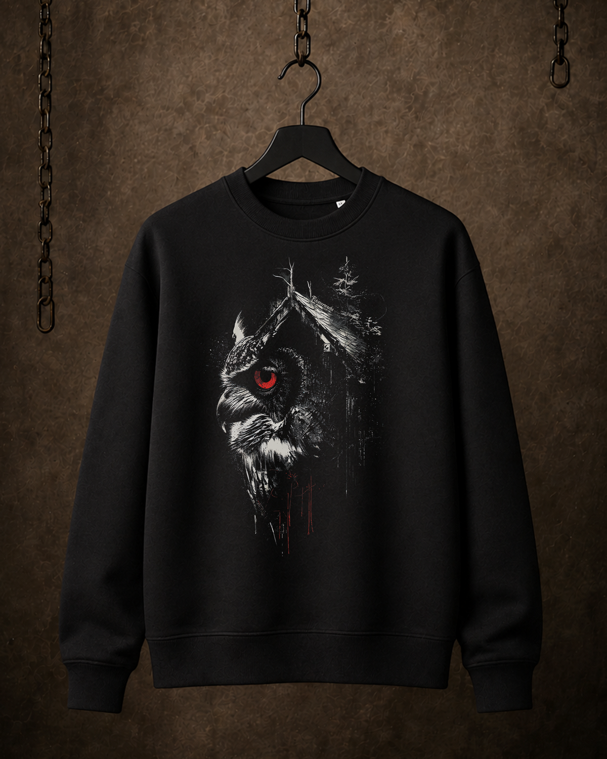 Nachteule - Heavy Sweatshirt (350GSM)