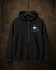 Hirschschädel - Heavy Zip Hoodie (350GSM)