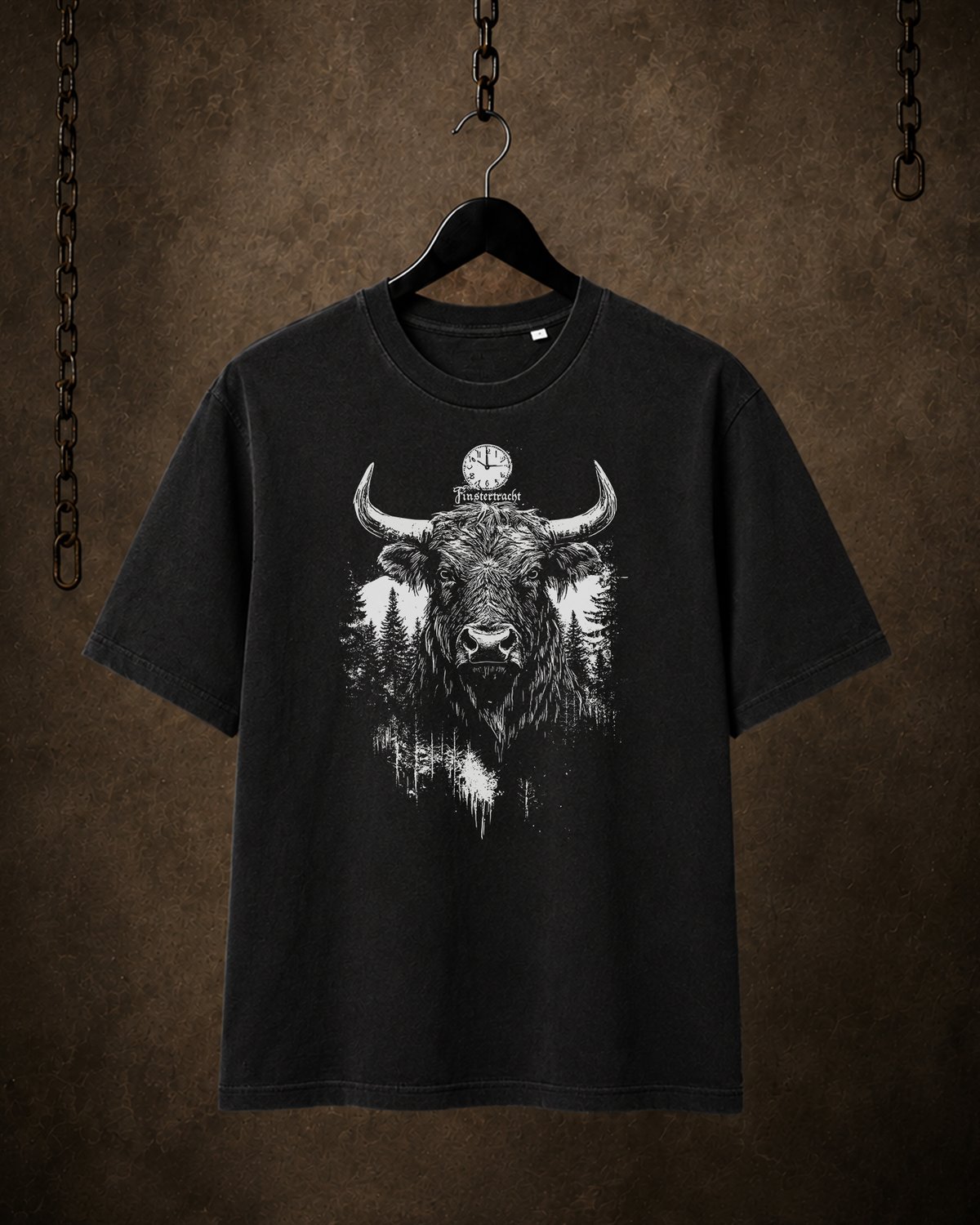 Hochlandbulle Markus - Basic Herren T-Shirt (190GSM)