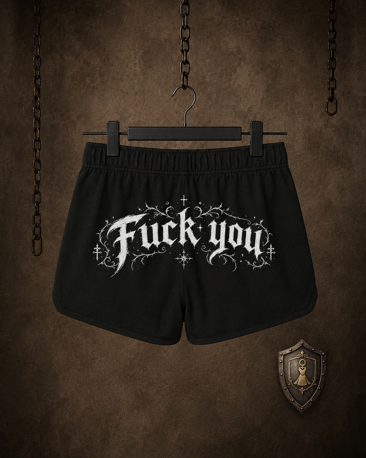 Fuck You - Lady Retro Hotpants (220GSM)