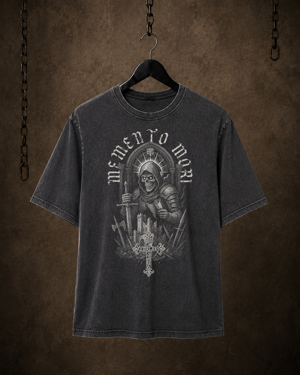 Memento Mori - Washed T-Shirt (190GSM)