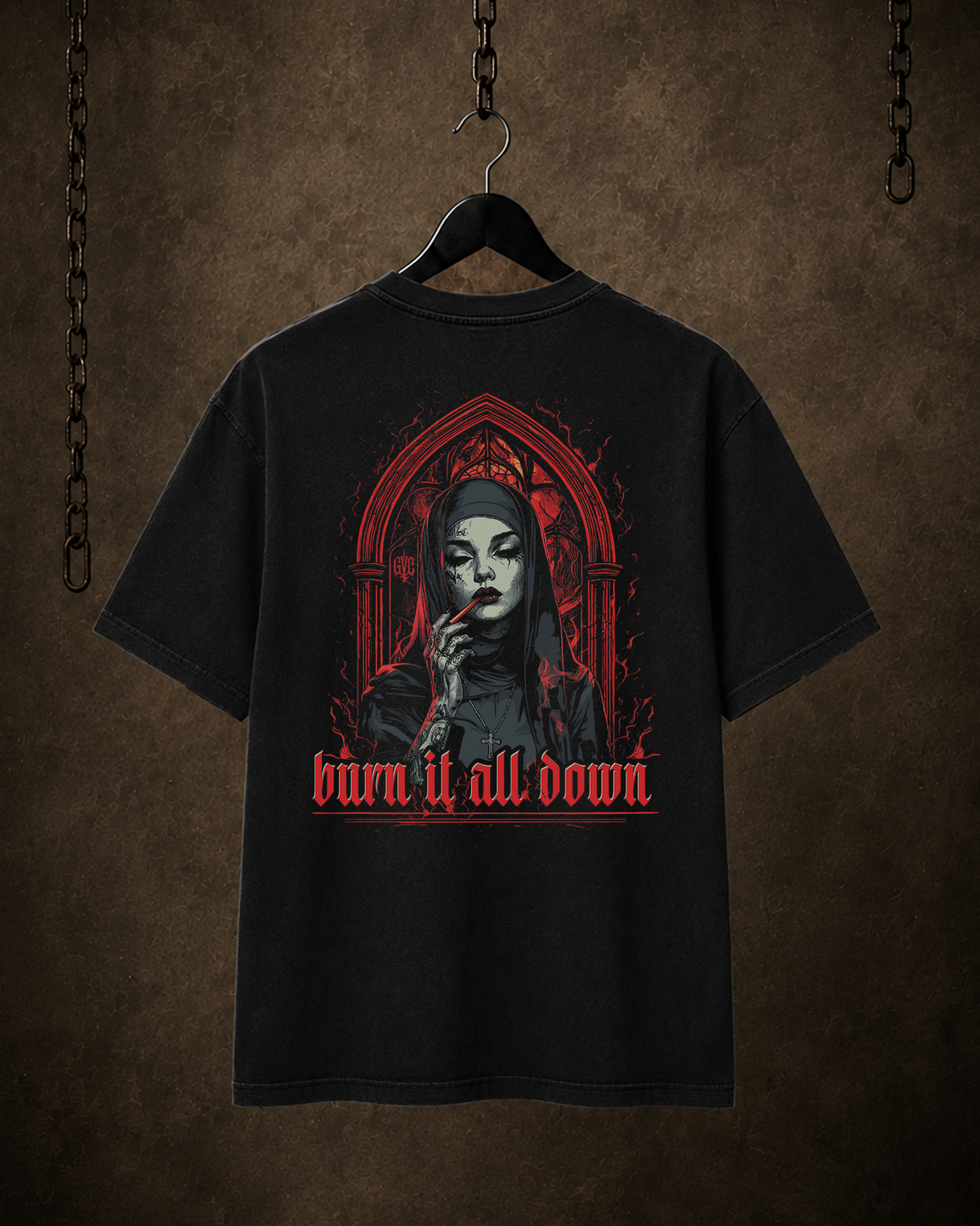 Burn it all Down - Heavy T-Shirt (220GSM)
