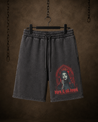 Burn it all Down - Vintage Sweat Shorts (360GSM)