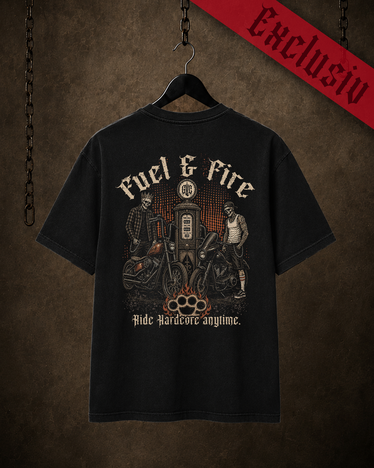 Fuel & Fire - Heavy T-Shirt (220GSM) LIMITED EDITION