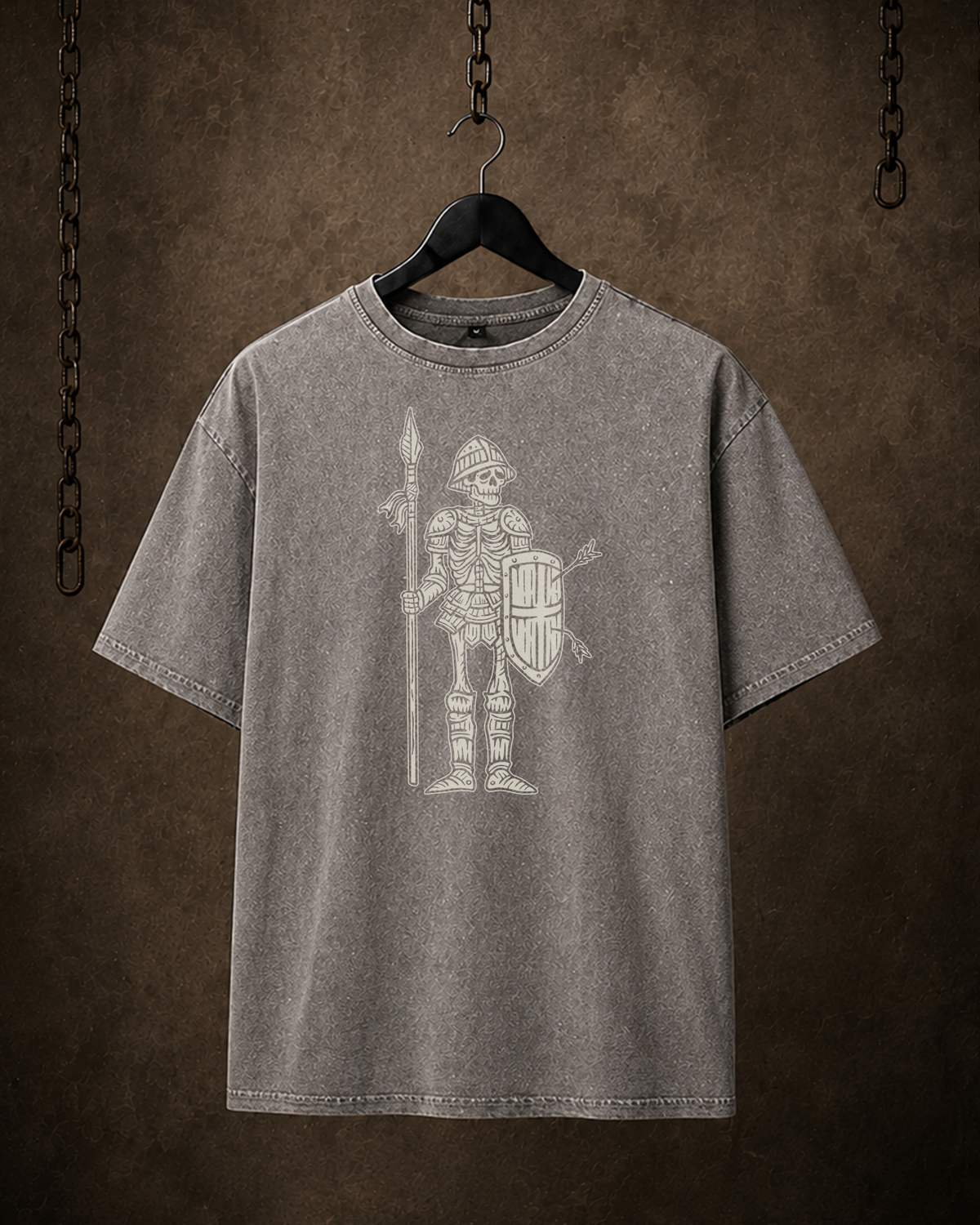 Knight Cult - Washed T-Shirt (190GSM)