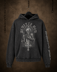 Memento Mori - Washed Hoodie (300GSM)