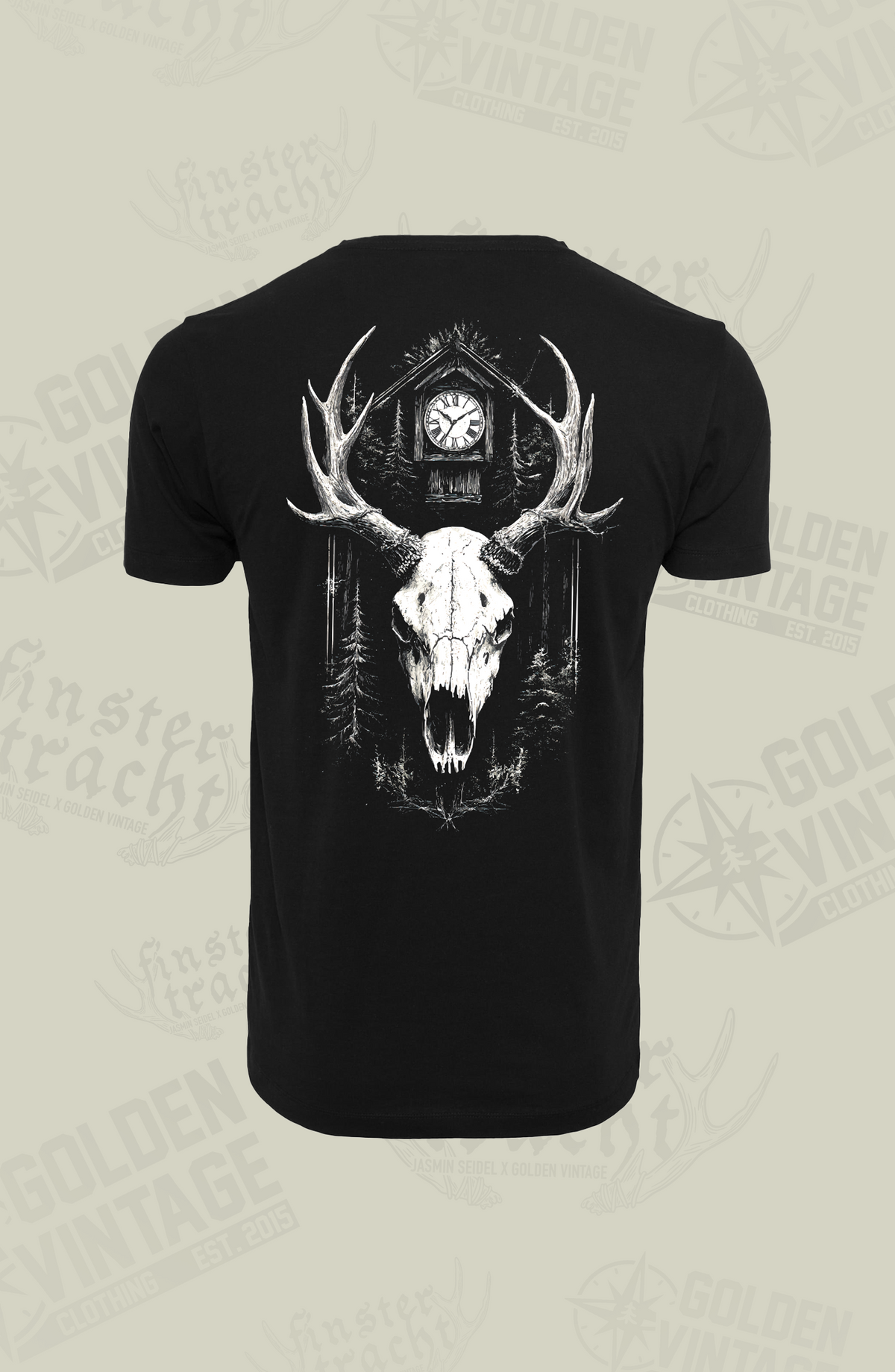 T-Shirt "Hirschschädel"