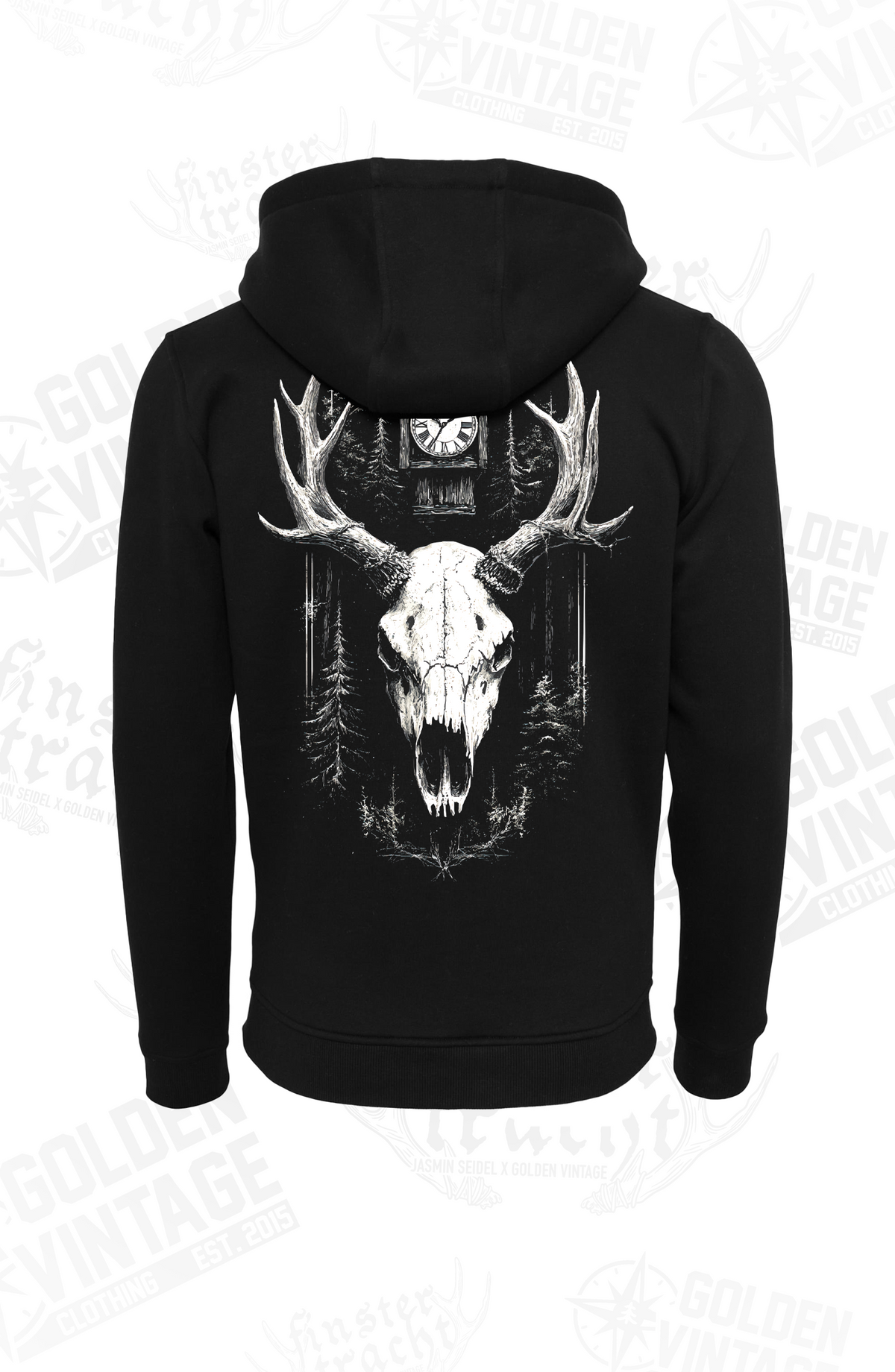 Sweatjacke "Hirschschädel"