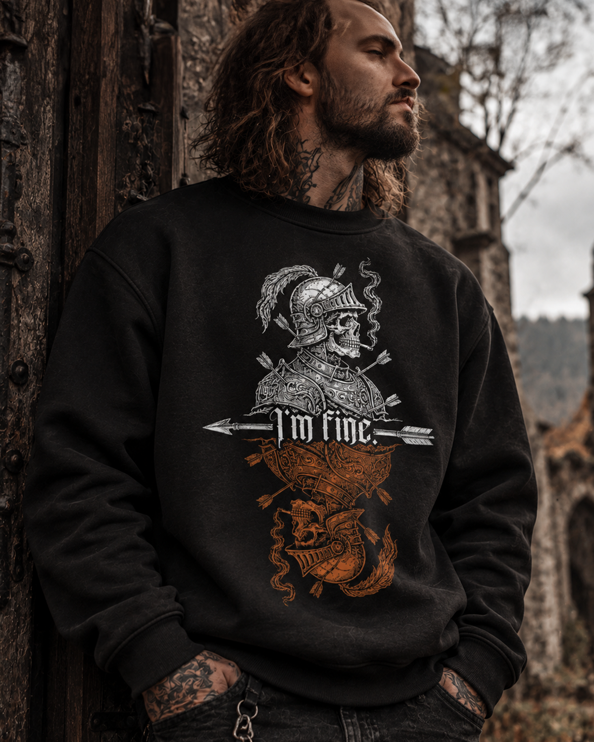 I'm Fine. - Heavy Sweatshirt (350GSM)