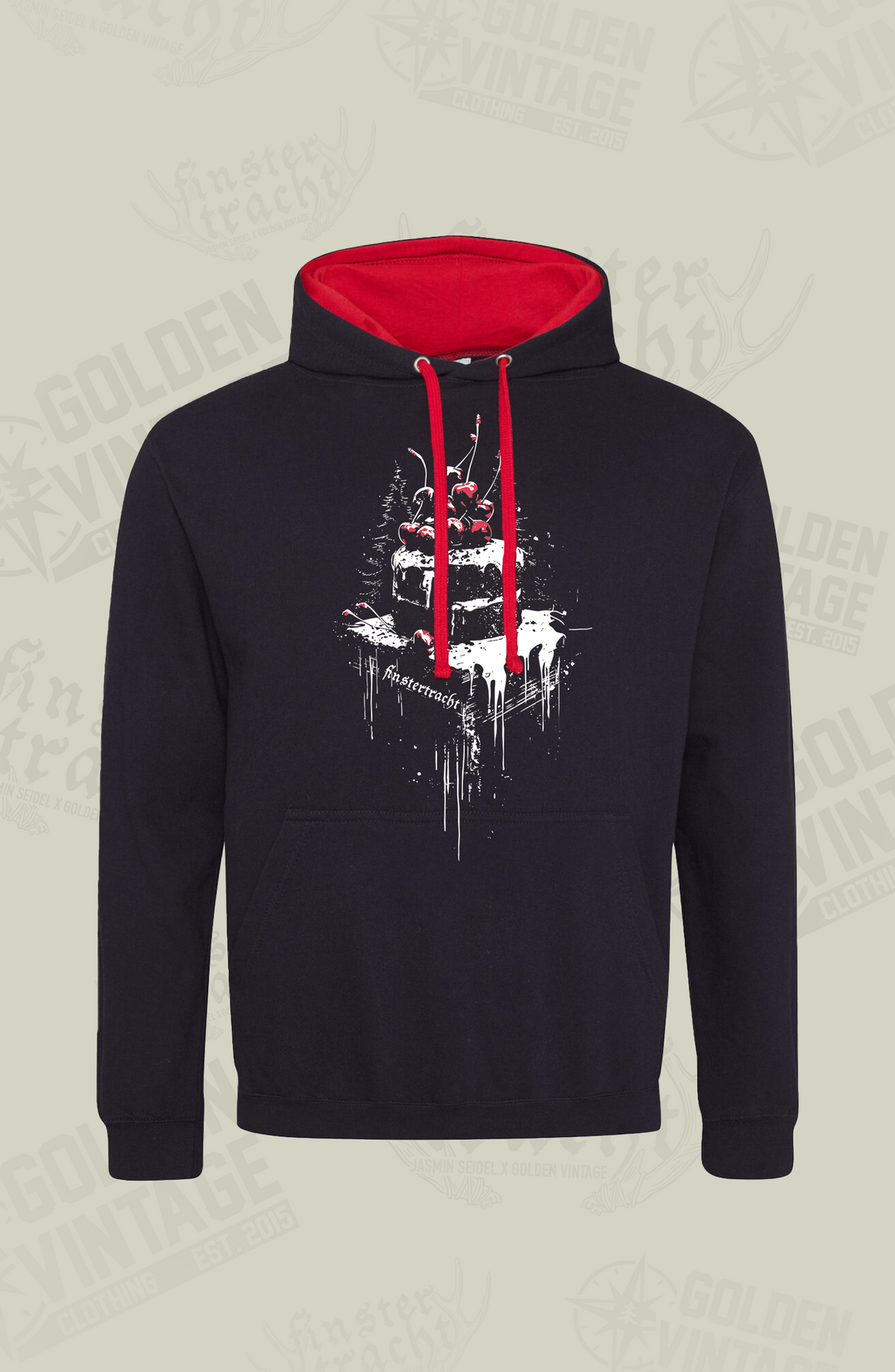 Hoodie "Kirschtorte"