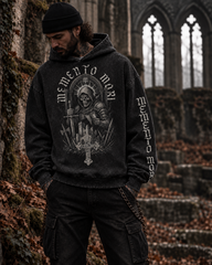 Memento Mori - Washed Hoodie (300GSM)
