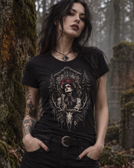 Schwarzwald Maidle - Basic Damen T-Shirt (190GSM)