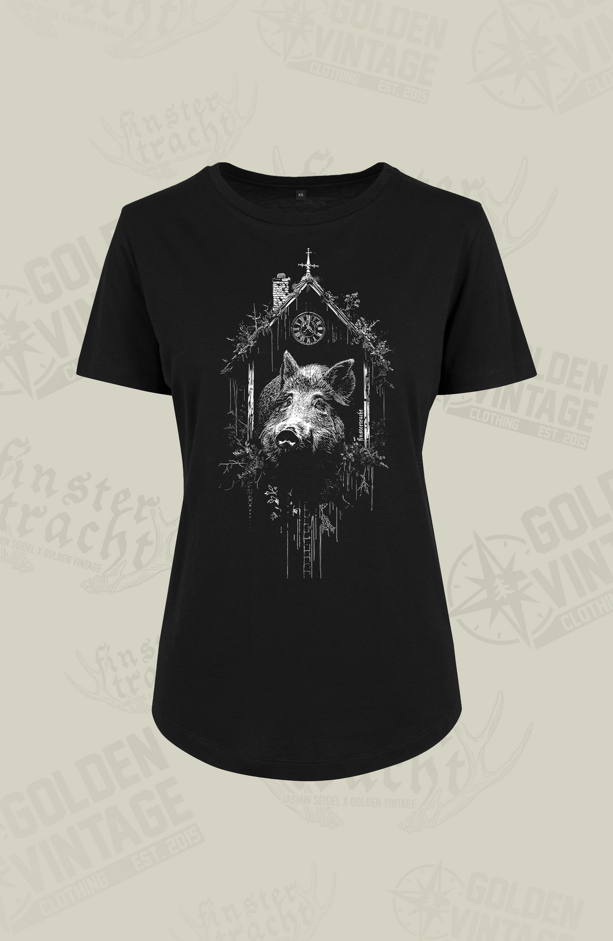 Damen T-Shirt "Wildschwein"